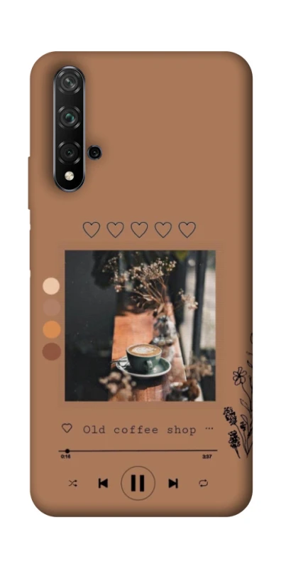 Чехол на Huawei Honor 20 / Nova 5T Coffee player фото 1 из 1
