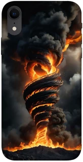 Чехол на Apple iPhone XR (6.1") Огненный торнадо фото 1 из 1
