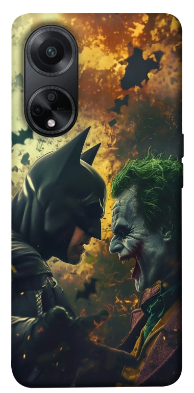 Чехол на Oppo A98 Batman and the Joker фото 1 из 1