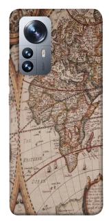 Чехол на Xiaomi 12 / 12X Карта путешествий фото 1 из 1
