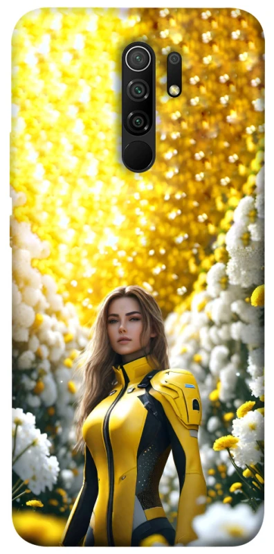 Чохол на Xiaomi Redmi 9 Cyber space girl ver.2 фото 1 з 1