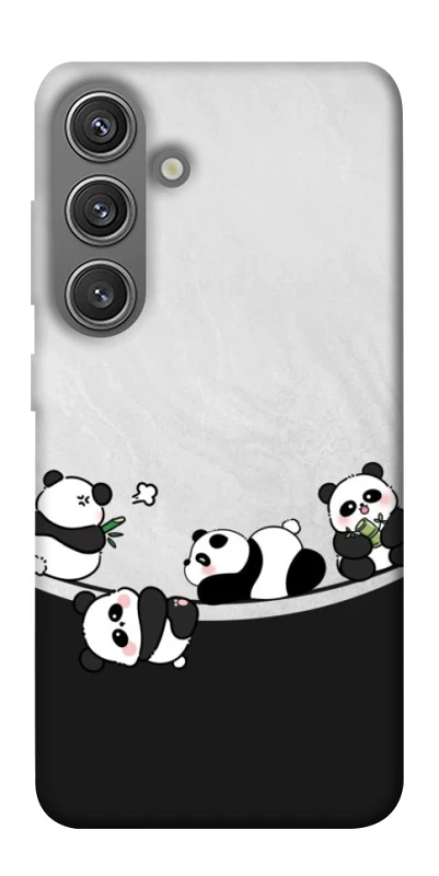 Чохол на Samsung Galaxy S24 Four pandas фото 1 з 1