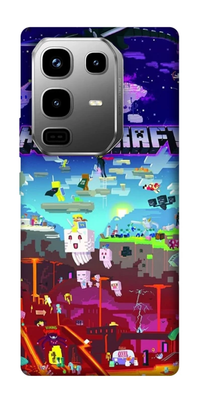 Чехол на Infinix Note 50 Pro Minecraft world фото 1 из 1