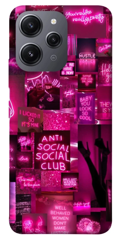 Чехол на Xiaomi Redmi 12 Hot collage ver.7 фото 1 из 1