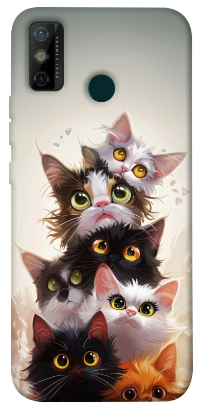Чохол на TECNO Spark 6 Go Сat eyes фото 1 з 1