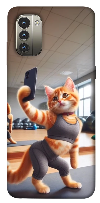 Чехол на Nokia G11 Кошечка фото 1 из 1