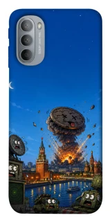 Чехол на Motorola Moto G31 Moscow never sleeps ver.8 фото 1 из 1