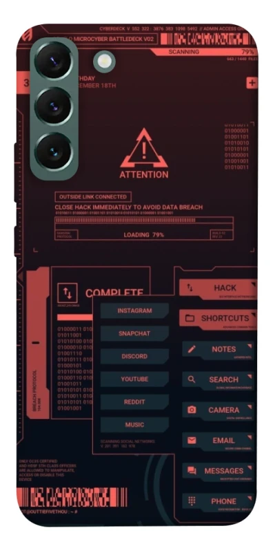 Чехол на Samsung Galaxy S22+ Attention фото 1 из 1