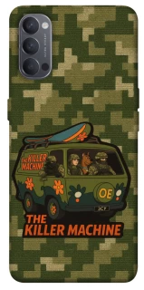 Чохол на Oppo Reno 4 Funny machine фото 1 з 1