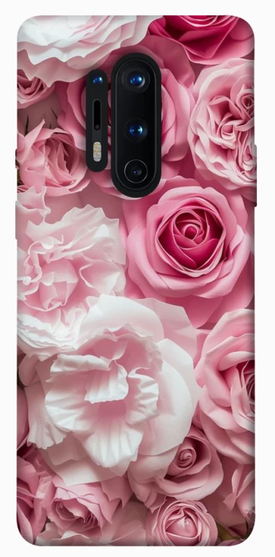 Чехол на OnePlus 8 Pro Розовые цветы фото 1 из 1