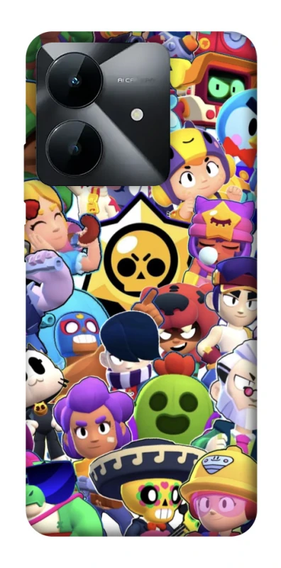 Чехол на Realme Note 60x Brawl Stars ver.5 фото 1 из 1