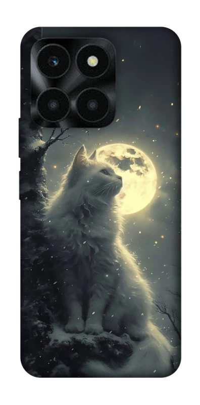 Чохол на Huawei Honor X6a Кіт під місяцем фото 1 з 1