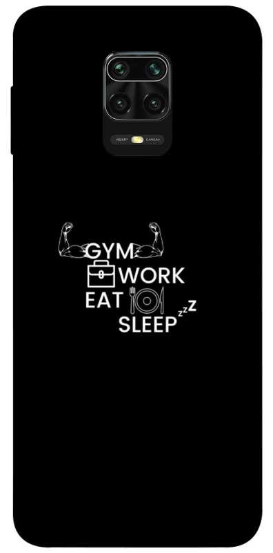 Чехол на Xiaomi Redmi Note 9s / Note 9 Pro / Note 9 Pro Max Gym v2 фото 1 из 1