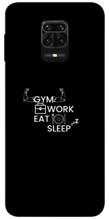 Чехол на Xiaomi Redmi Note 9s / Note 9 Pro / Note 9 Pro Max Gym v2 фото 1 из 1