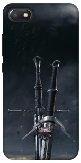 Чехол на Xiaomi Redmi 6A Мечи Ведьмака фото 1 из 1