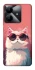 Чохол на Realme Note 60x Сat with glasses фото 1 з 1