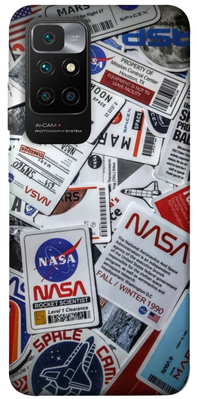 Чехол на Xiaomi Redmi 10 NASA ver.4 фото 1 из 1