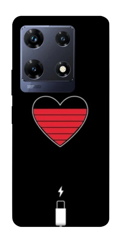 Чохол на Infinix Note 30 Pro Charge your heart фото 1 з 1