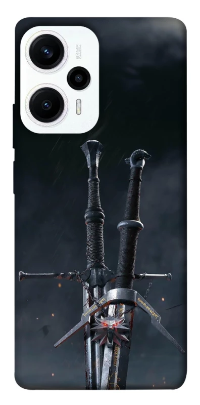 Чехол на Xiaomi Poco F5 / Note 12 Turbo Мечи Ведьмака фото 1 из 1