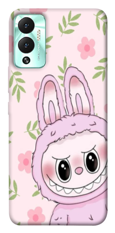 Чохол на Infinix Hot 12 Play Blossom Pink Labubu фото 1 з 1
