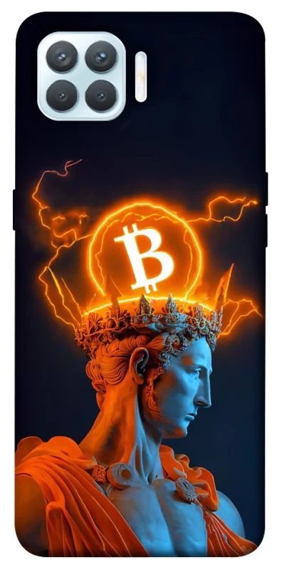 Чехол на Oppo F17 Pro Bitcoin God фото 1 из 1