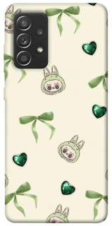 Чехол на Samsung Galaxy A52 4G / A52 5G Labubu Green Heart фото 1 из 1