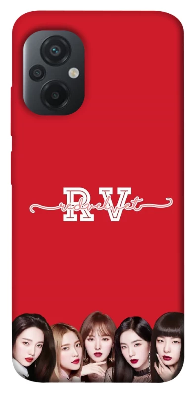 Чохол на Xiaomi Poco M5 RED VELVET v3 фото 1 з 1