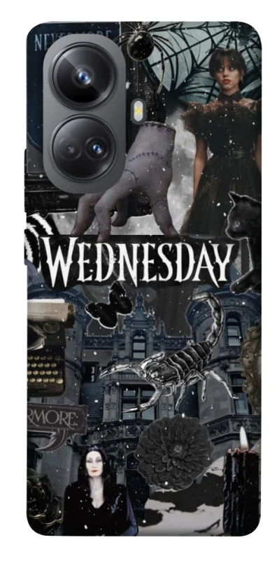 Чохол на Realme 10 Pro+ Wednesday Collage ver.2 фото 1 з 1