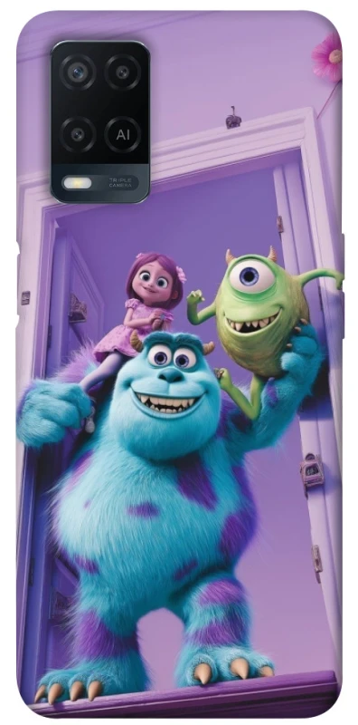 Чехол на Oppo A54 4G Monsters friends фото 1 из 1