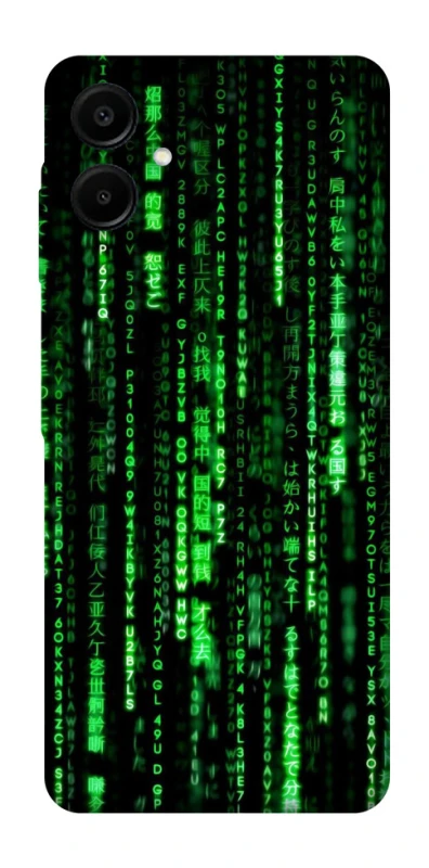 Чехол на Samsung Galaxy A07 Matrix Code фото 1 Чехол на Samsung Galaxy A07 Matrix Code фото 1 из 1