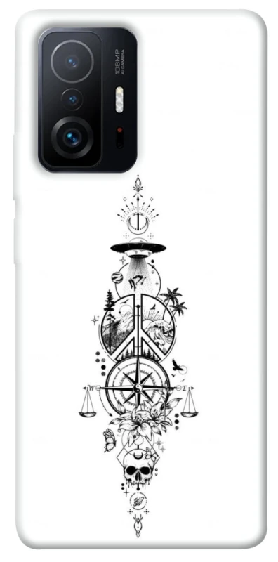 Чехол на Xiaomi 11T / 11T Pro Tattoo ver.7 фото 1 из 1