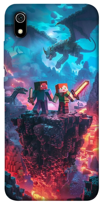 Чохол на Xiaomi Redmi 7A Minecraft v3 фото 1 з 1