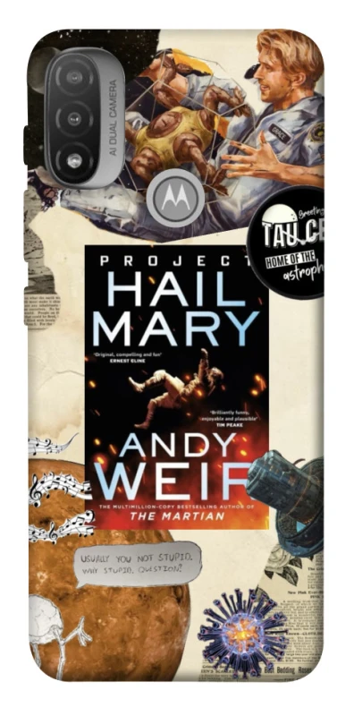 Чехол на Motorola Moto E20 Project Hail Mary ver.2 фото 1 из 1