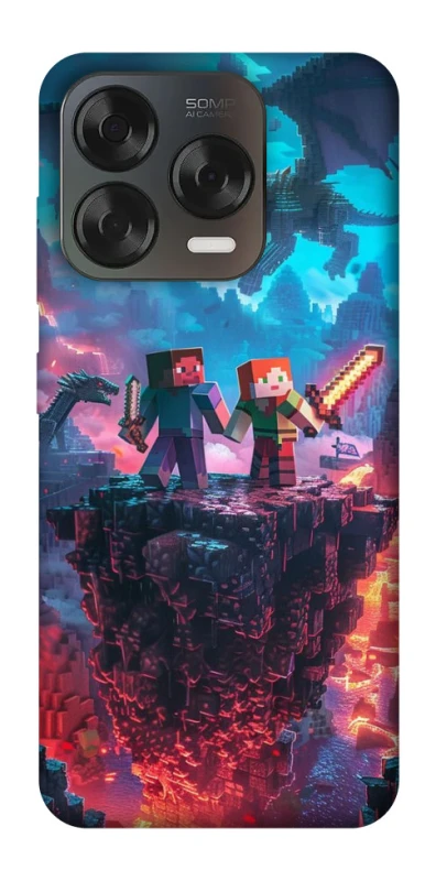 Чохол на ZTE Blade V70 Design Minecraft v3 фото 2 з 2