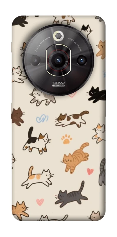 Чохол на ZTE Nubia Focus Pro Cat style ver.2 фото 1 з 1