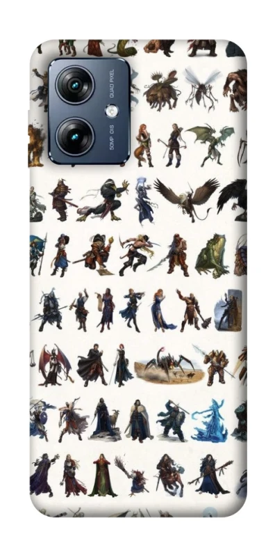 Чохол на Motorola Moto G54 Power Character Selection фото 1 з 1