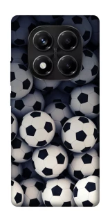 Чехол на Xiaomi Redmi Note 14 Pro 5G Футбольные мячи фото 1 из 1
