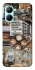 Чехол на Realme C33 Coffee collage ver.5 фото 1 из 1