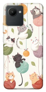 Чохол на Realme C30 Funny Kittens фото 1 з 1
