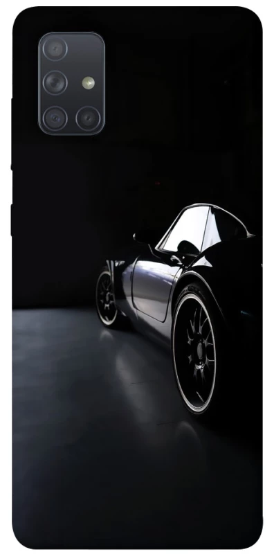 Чехол на Samsung Galaxy A71 Черный 911 фото 1 из 1