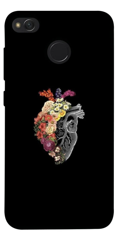Чохол на Xiaomi Redmi 4X Heart with flowers фото 1 з 1