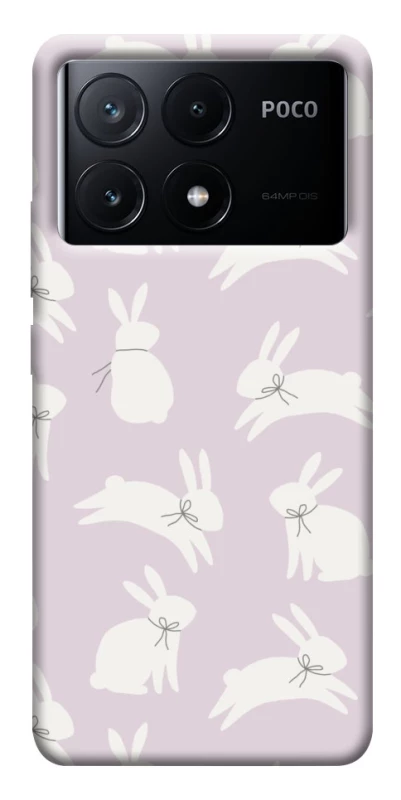Чохол на Xiaomi Poco X6 Bunny Kisses фото 1 з 1