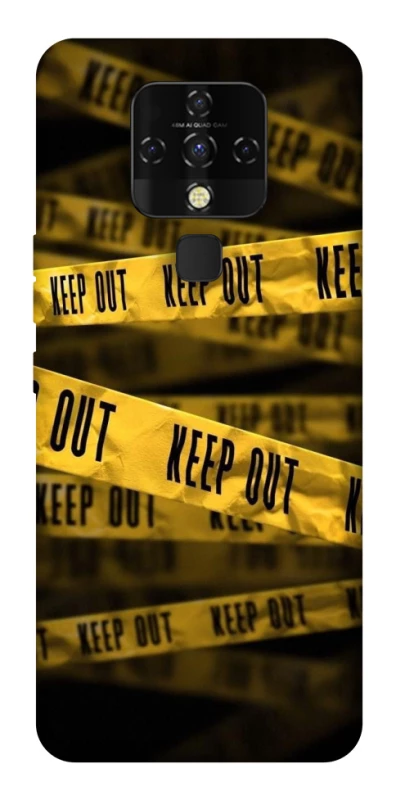 Чехол на TECNO Camon 16 SE keep out фото 1 из 1