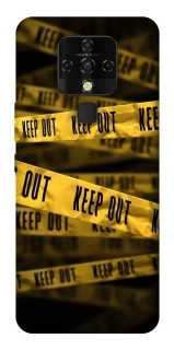 Чехол на TECNO Camon 16 SE keep out фото 1 из 1