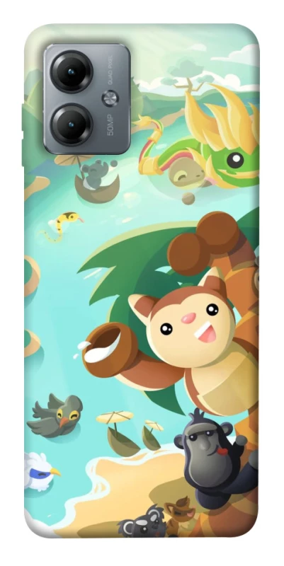 Чохол на Motorola Moto G14 Adopt Me Tropical Adventure фото 1 з 1