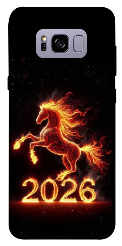 Чохол на Samsung G955 Galaxy S8 Plus Red Fire Horse ver.1 фото 1 з 1