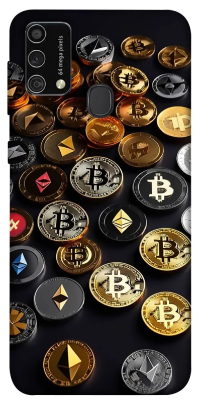 Чехол на Samsung Galaxy M21s Many coins фото 1 из 1