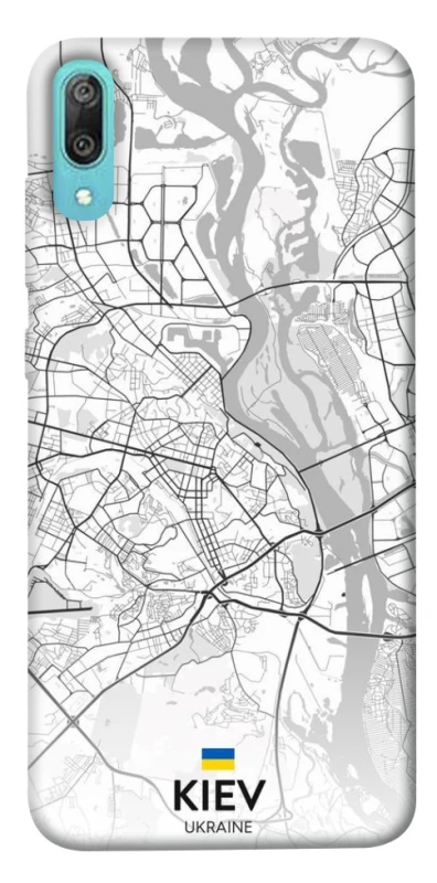 Чохол на Huawei Y6 Pro (2019) Kiev white map фото 1 з 1