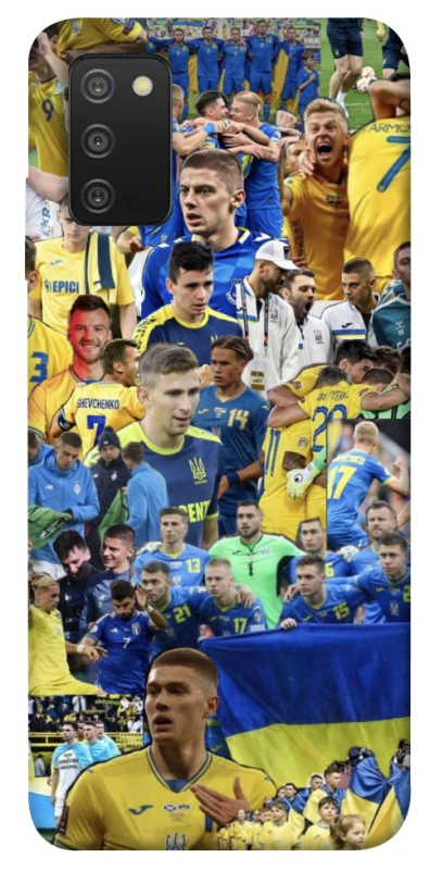 Чохол на Samsung Galaxy A03s UA-Football ver.6 фото 1 з 1