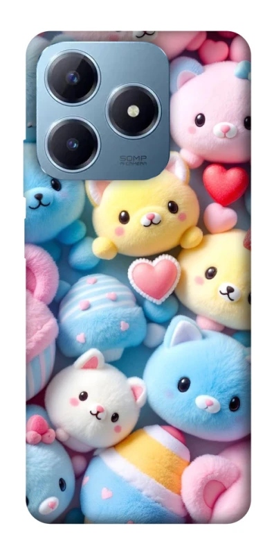 Чехол на Realme C63 Soft toys фото 1 из 1